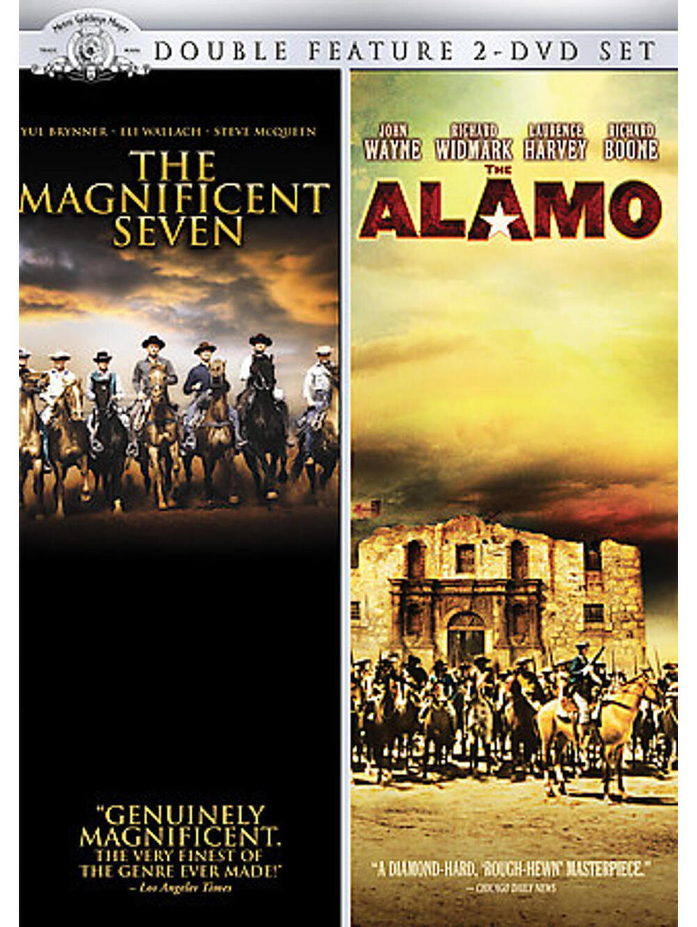The Magnificent Seven/The Alamo (DVD, 2007, 2-Disc Set)